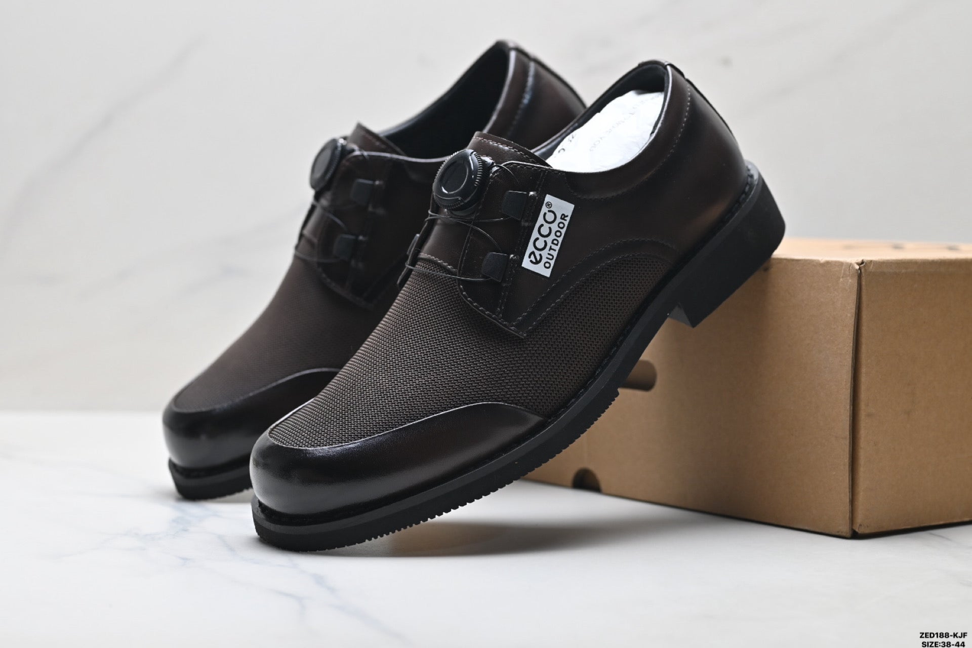 Ecco Lisbon Urban London Collection Casual Shoes, Simple Business Style, Genuine Leather Shoes