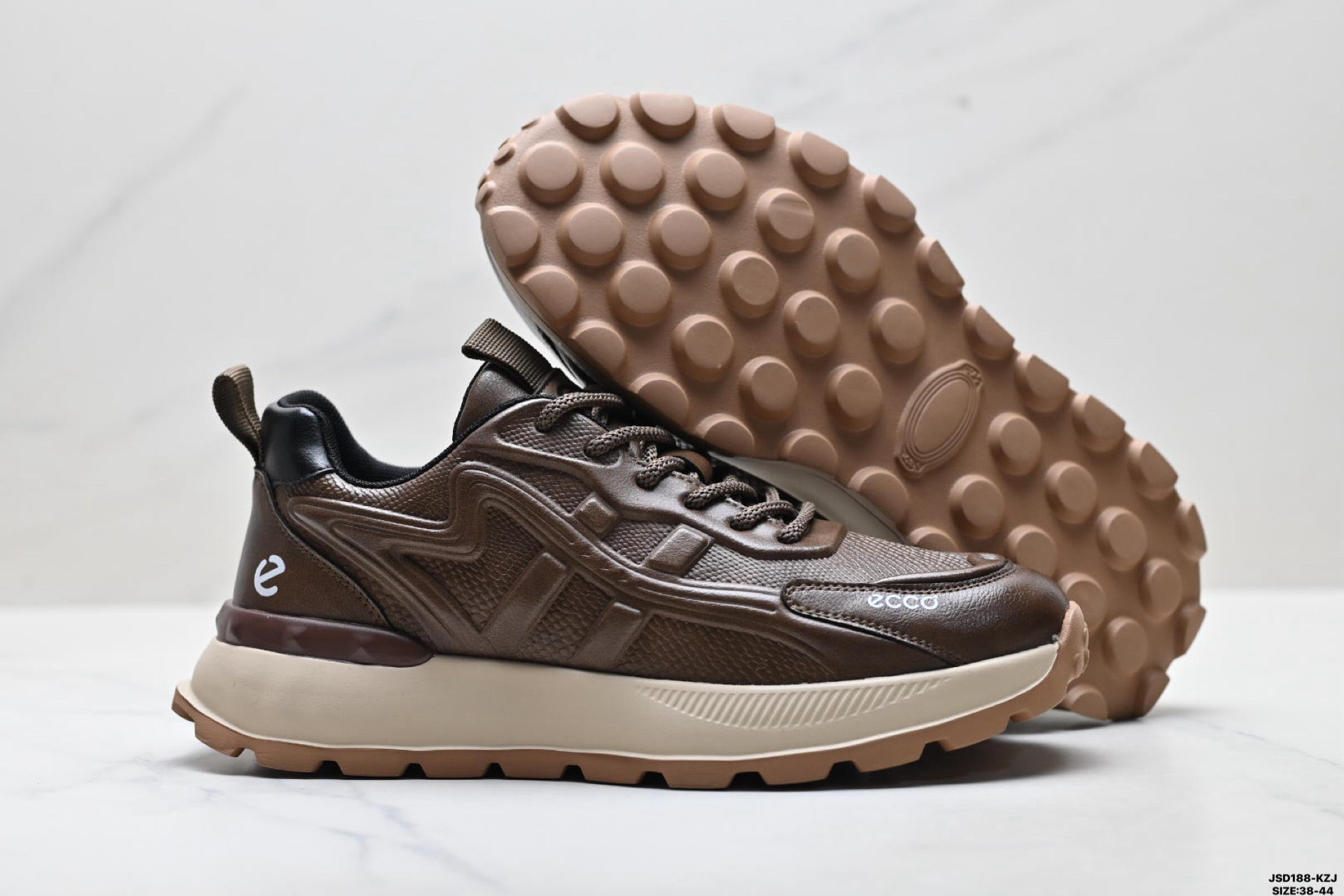 Ecco Men's Biom Fjuel Lightweight Hiking Shoes, Genuine Leather Sports Shoes