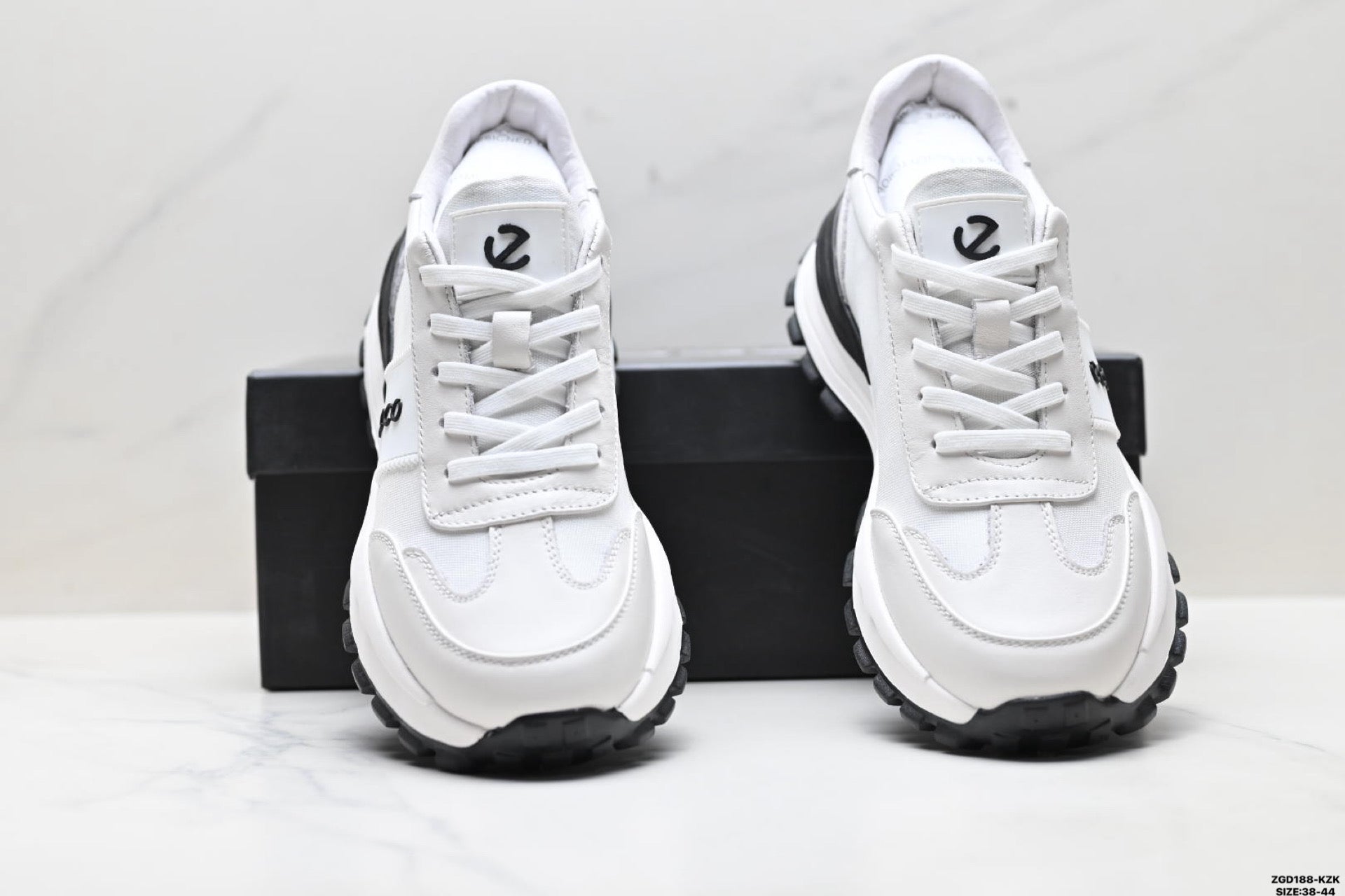 Ecco Lisbon Urban London Collection Casual Shoes, Simple Business Style, Genuine Leather Suede Sneakers