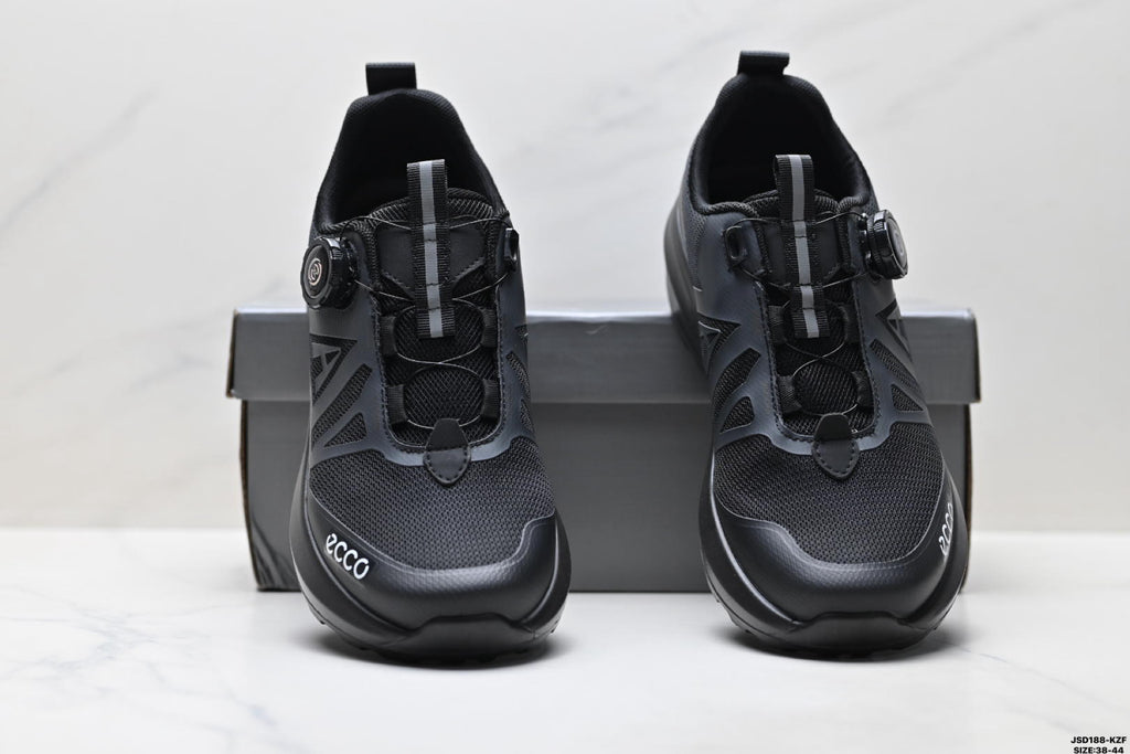 Ecco Biom Fjuel Men's Shoes, Durable and Slip-Resistant Rubber Outsole, High-End Fashion Hiking Shoes, Imported Cowhide Leather Men's Shoes